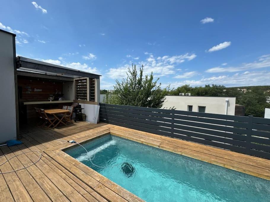 Luxury Villa With Pool And View Juvignac Extérieur photo