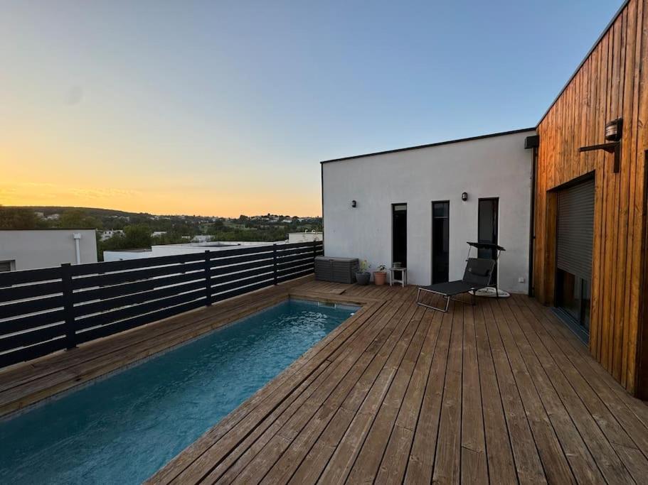 Luxury Villa With Pool And View Juvignac Extérieur photo