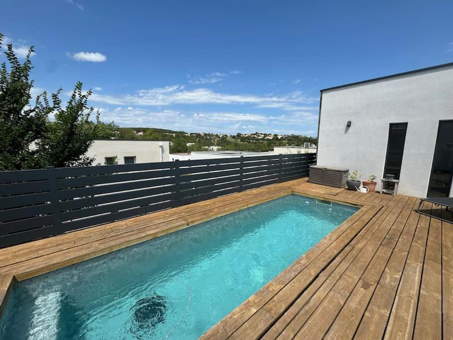 Luxury Villa With Pool And View Juvignac Extérieur photo